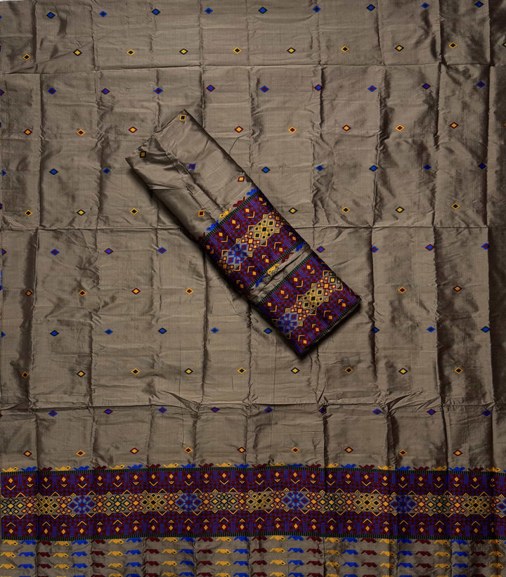 Multi-Dhaga Work Mix Set Mekhela Sador