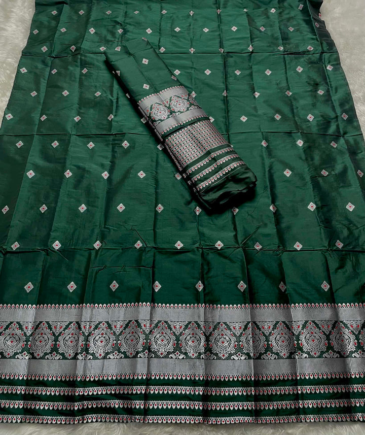Silver Jari - Dhaga Mina - Mix Set Mekhela Sador
