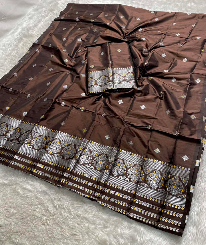 Silver Jari - Dhaga Mina - Mix Set Mekhela Sador