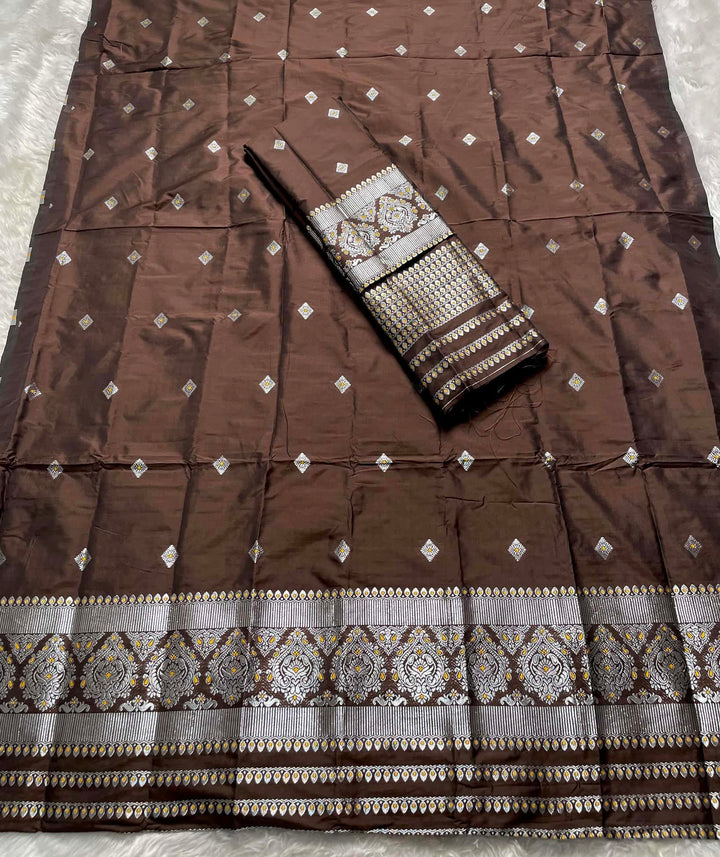 Silver Jari - Dhaga Mina - Mix Set Mekhela Sador