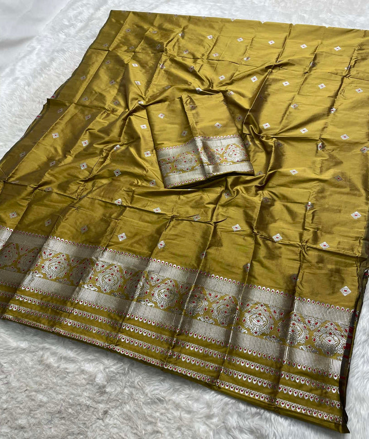Silver Jari - Dhaga Mina - Mix Set Mekhela Sador
