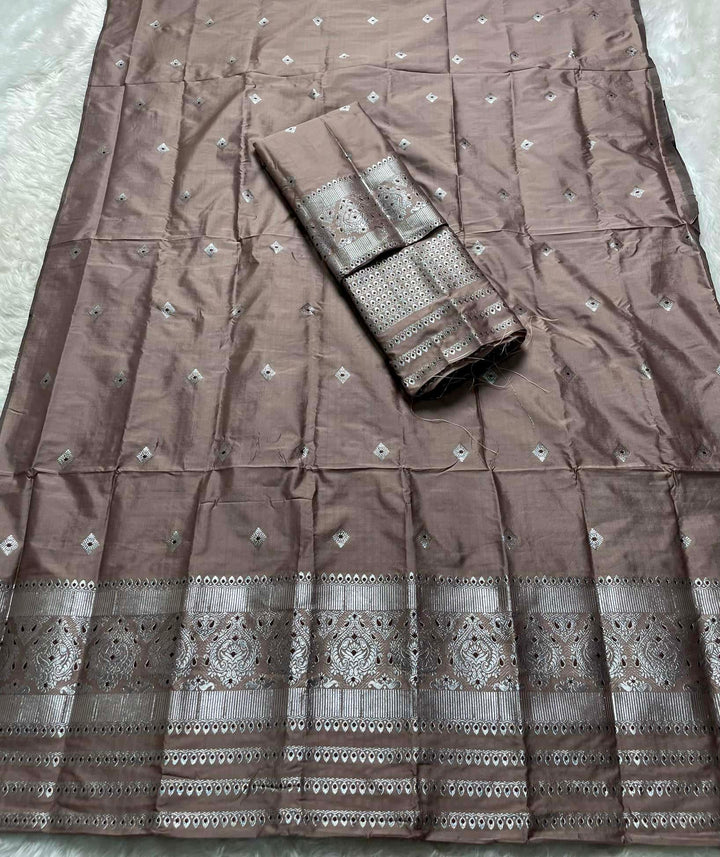 Silver Jari - Dhaga Mina - Mix Set Mekhela Sador
