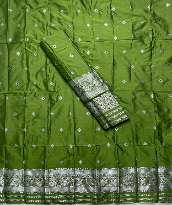 Silver Jari - Dhaga Mina - Mix Set Mekhela Sador