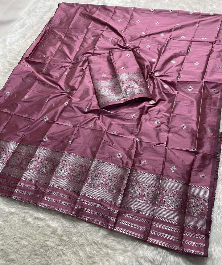 Silver Jari - Dhaga Mina - Mix Set Mekhela Sador