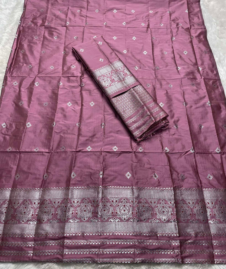 Silver Jari - Dhaga Mina - Mix Set Mekhela Sador