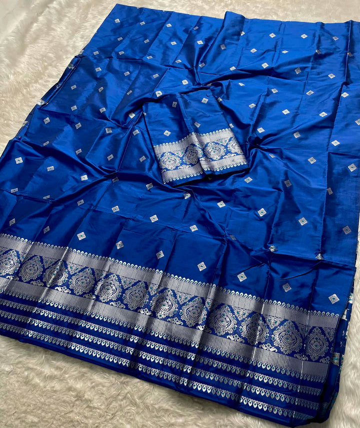 Silver Jari - Dhaga Mina - Mix Set Mekhela Sador