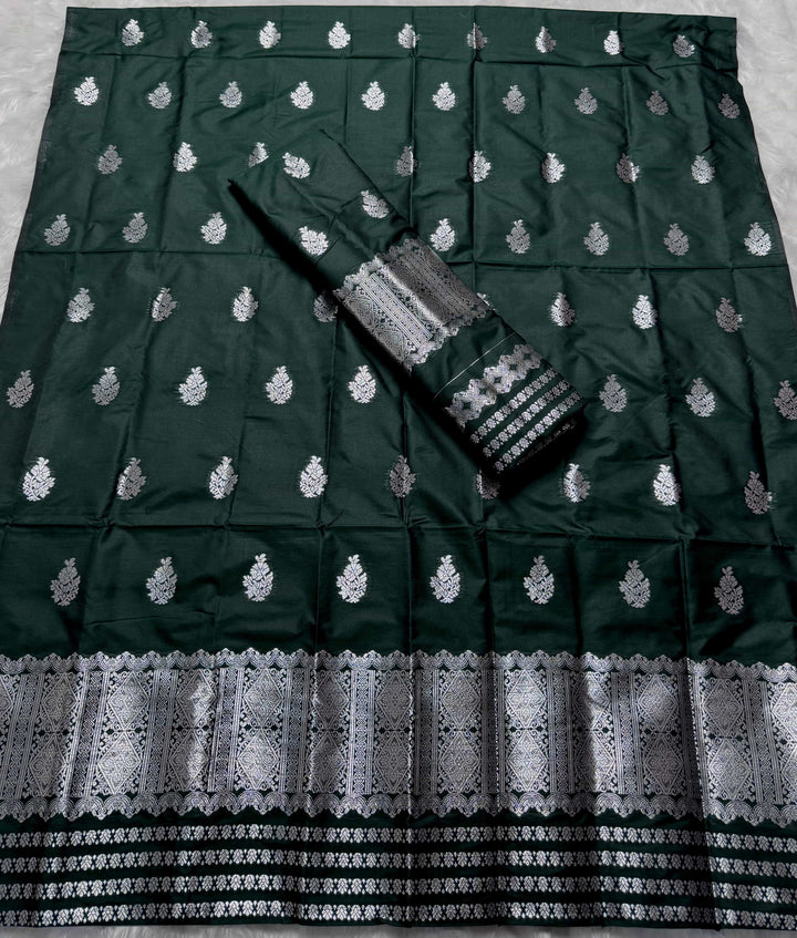 Silver Jari Mix Set Mekhela Sador