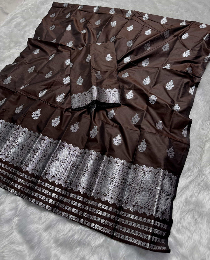Silver Jari Mix Set Mekhela Sador
