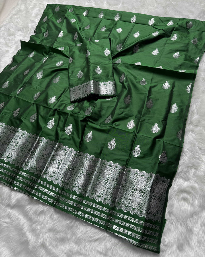 Silver Jari Mix Set Mekhela Sador