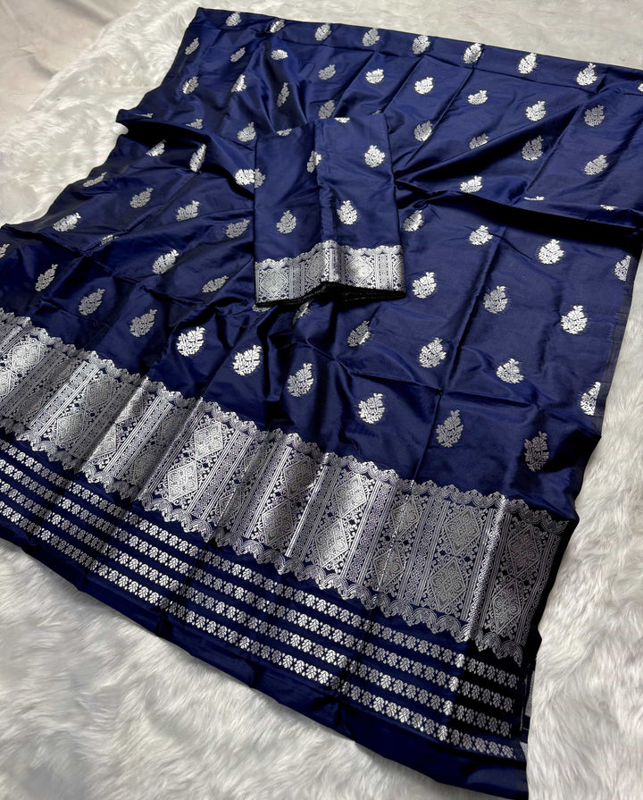 Silver Jari Mix Set Mekhela Sador