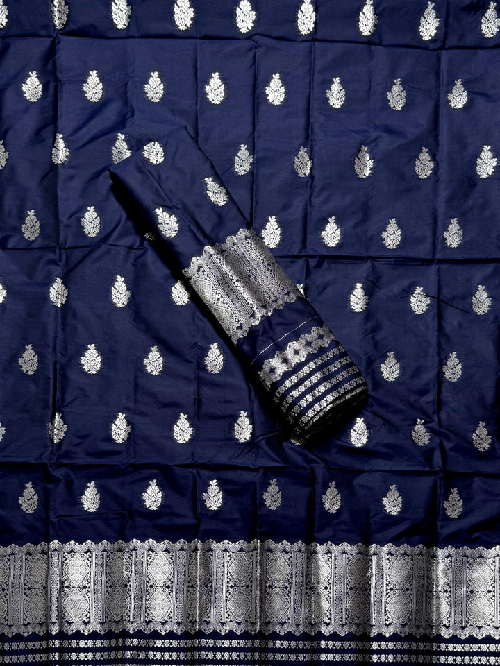 Silver Jari Mix Set Mekhela Sador