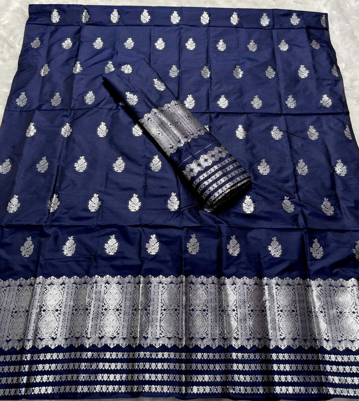 Silver Jari Mix Set Mekhela Sador