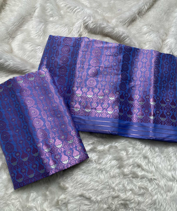 Colouring Jari Mix Set Mekhela Sador