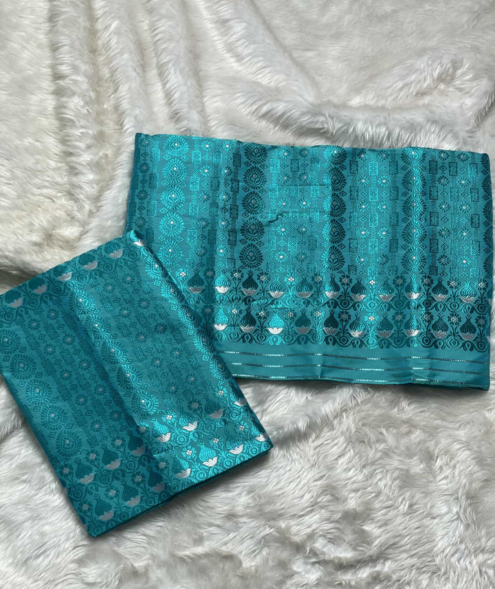 Colouring Jari Mix Set Mekhela Sador