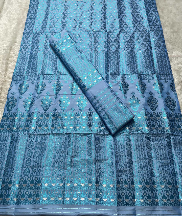 Colouring Jari Mix Set Mekhela Sador