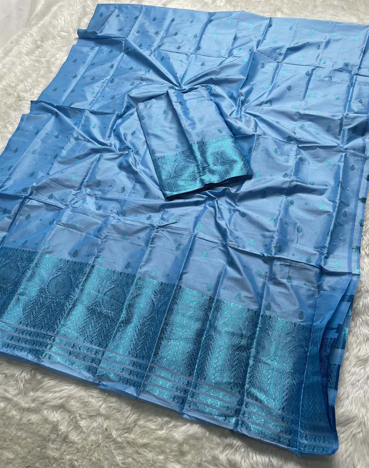 Mix Pat Mekhla Chador - Mix Designs - Clearance Sale