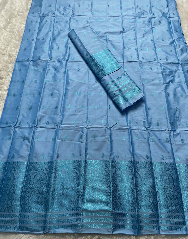 Mix Pat Mekhla Chador - Mix Designs - Clearance Sale