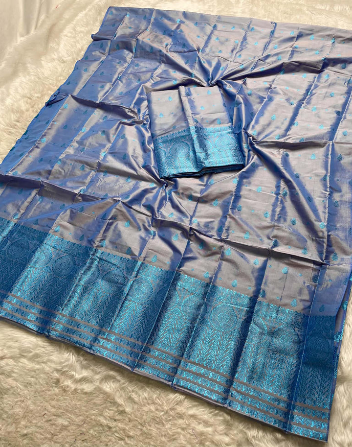 Mix Pat Mekhla Chador - Mix Designs - Clearance Sale