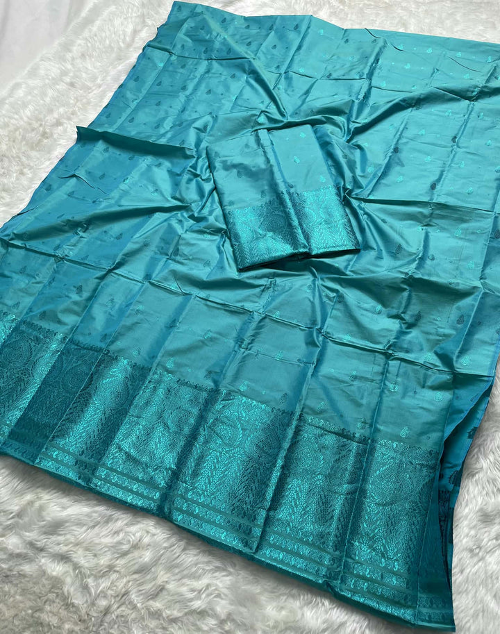 Mix Pat Mekhla Chador - Mix Designs - Clearance Sale