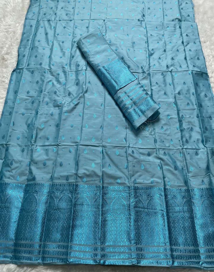Colouring Jari Mix Set Mekhela Sador