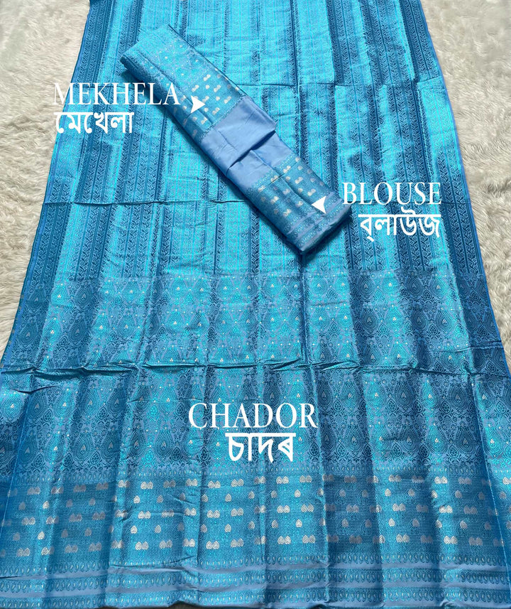 Colouring Jari Mix Pat Mekhela Sador