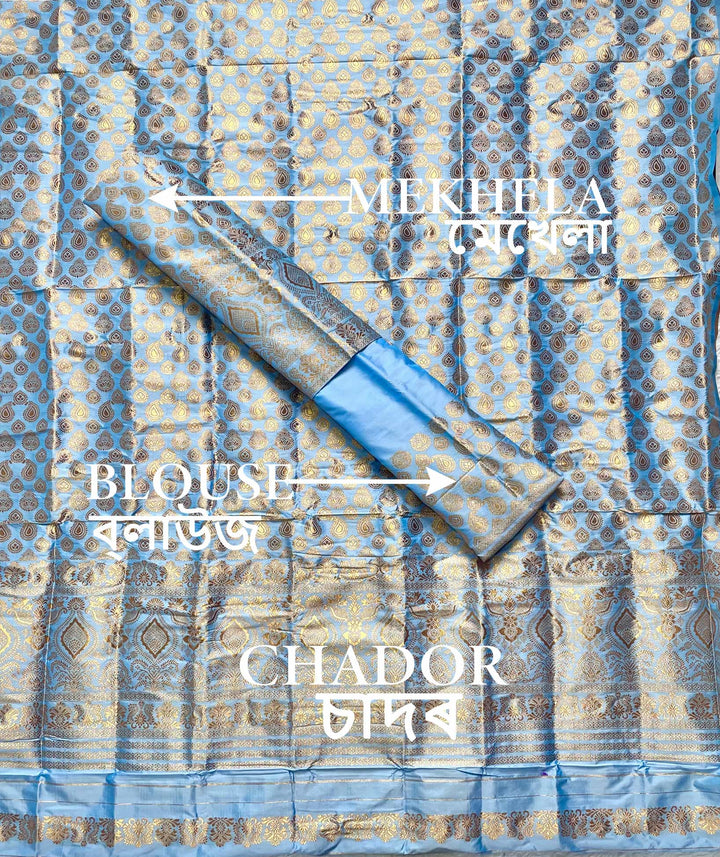 All Over Mix Set Mekhela Sador