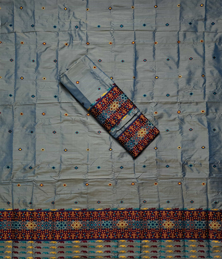 Multi-Dhaga Work Mix Set Mekhela Sador