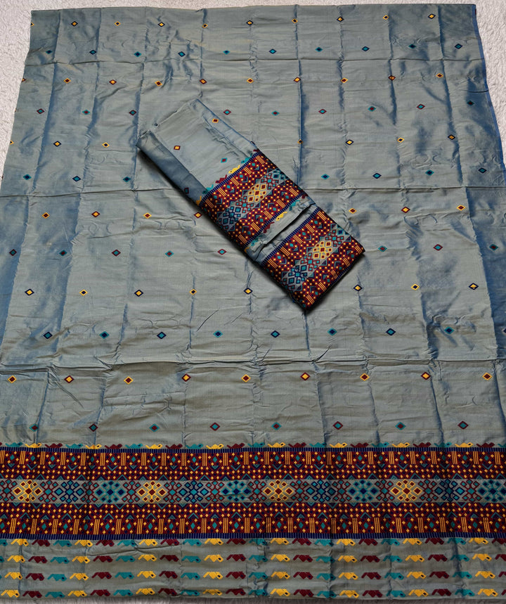 Multi-Dhaga Work Mix Set Mekhela Sador