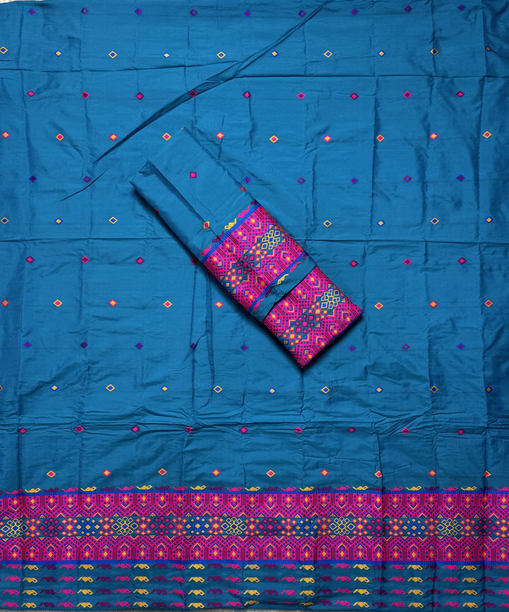 Multi-Dhaga Work Mix Set Mekhela Sador