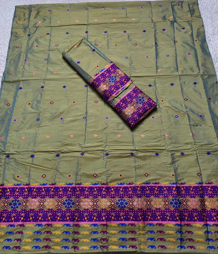 Multi-Dhaga Work Mix Set Mekhela Sador