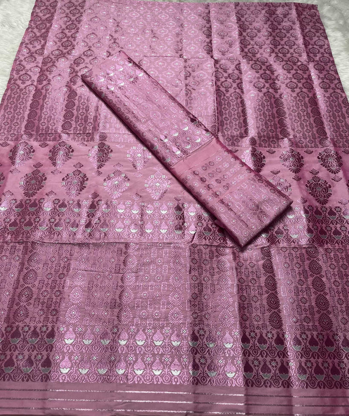 Colouring Jari Mix Set Mekhela Sador