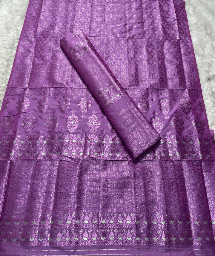 Colouring Jari Mix Set Mekhela Sador