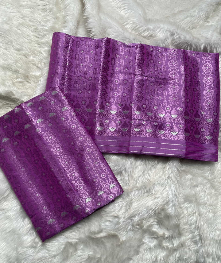 Colouring Jari Mix Set Mekhela Sador