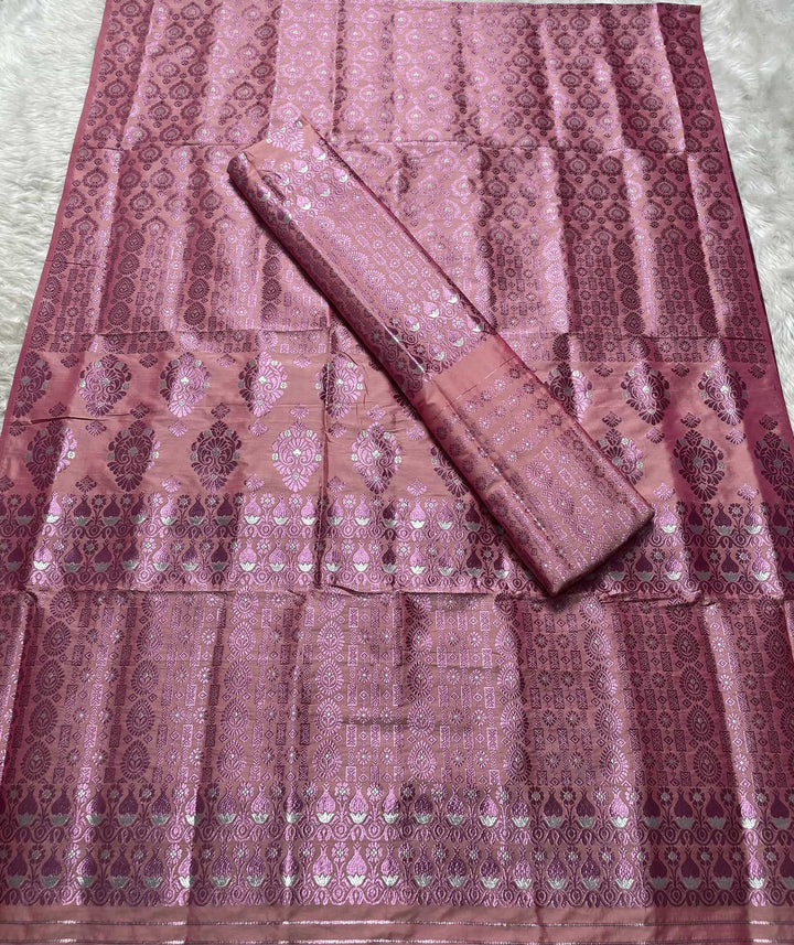 Colouring Jari Mix Set Mekhela Sador