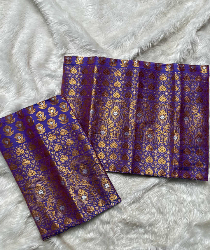 Copper Jari Mix Set Mekhela Sador