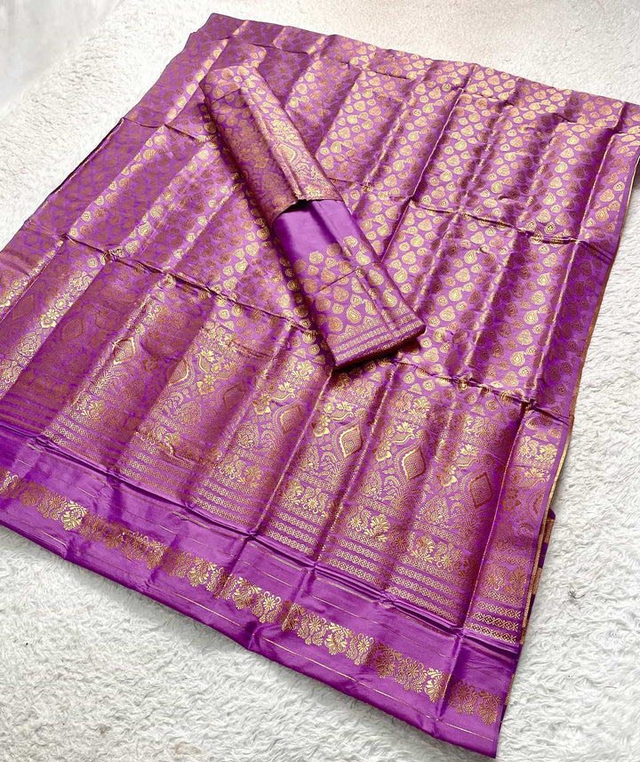 Mix Pat Mekhla Chador - Mix Designs - Clearance Sale