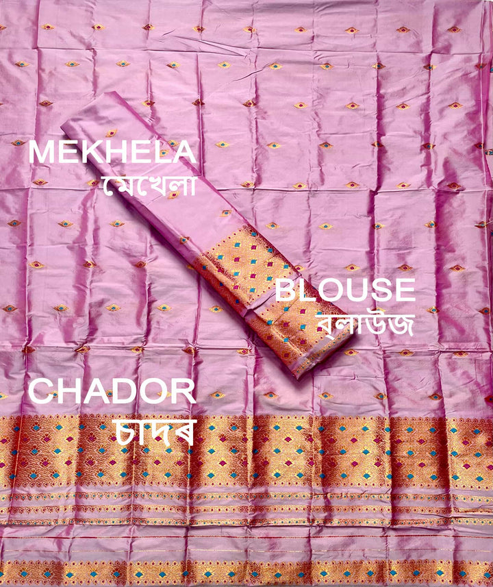 Mix Pat Mekhla Chador - Mix Designs - Clearance Sale