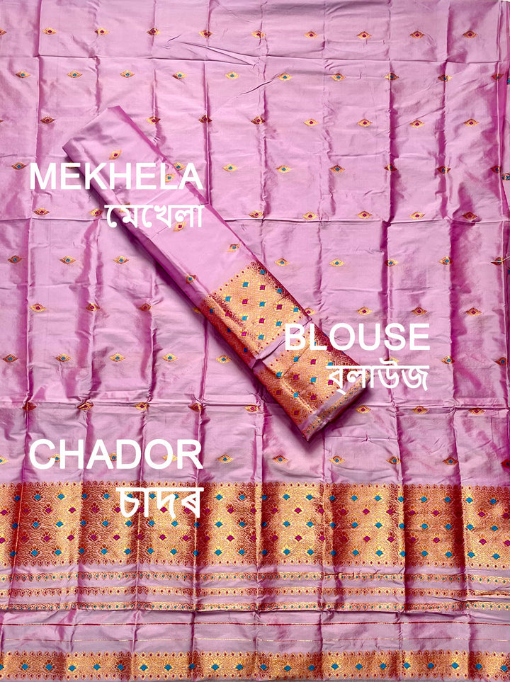 Small Buti Mix Set Mekhela Sador