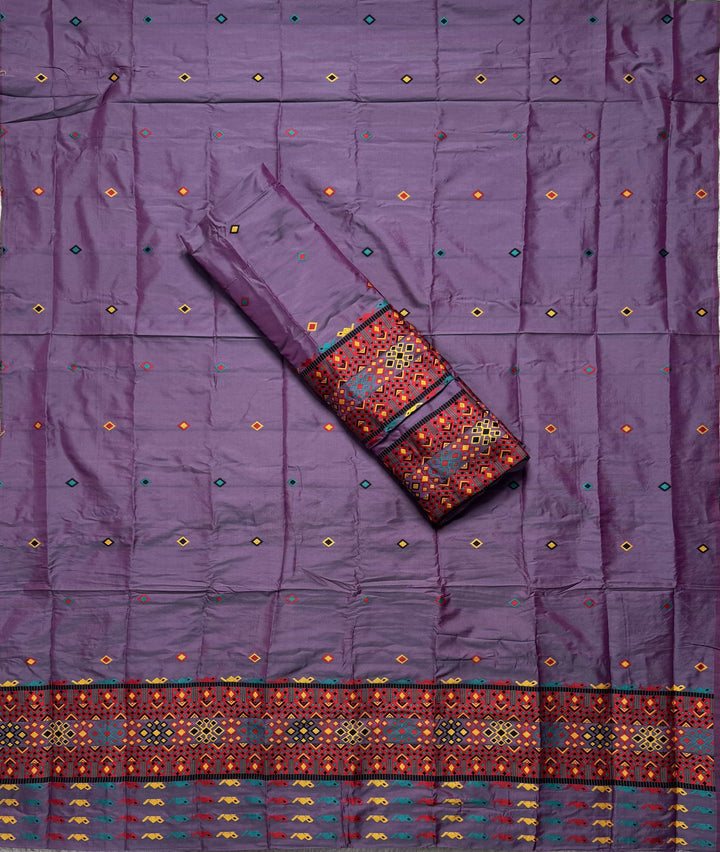 Multi-Dhaga Work Mix Set Mekhela Sador