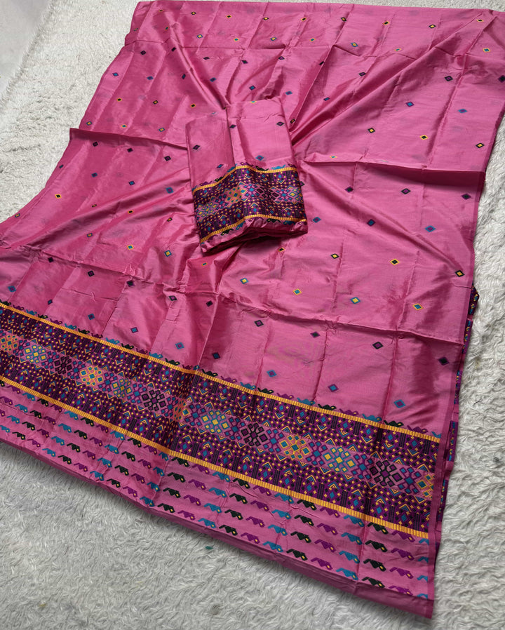 Multi-Dhaga Work Mix Set Mekhela Sador