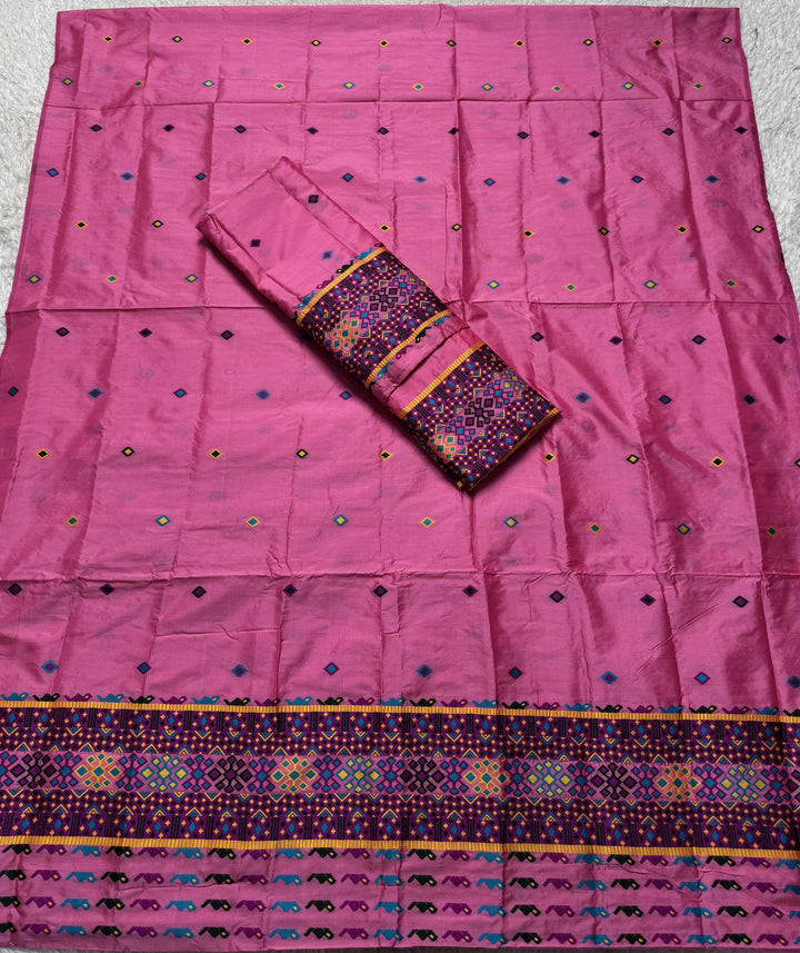 Multi-Dhaga Work Mix Set Mekhela Sador
