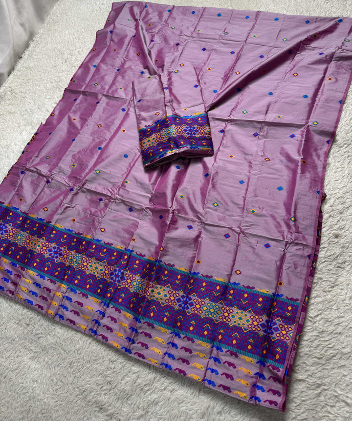 Multi-Dhaga Work Mix Set Mekhela Sador