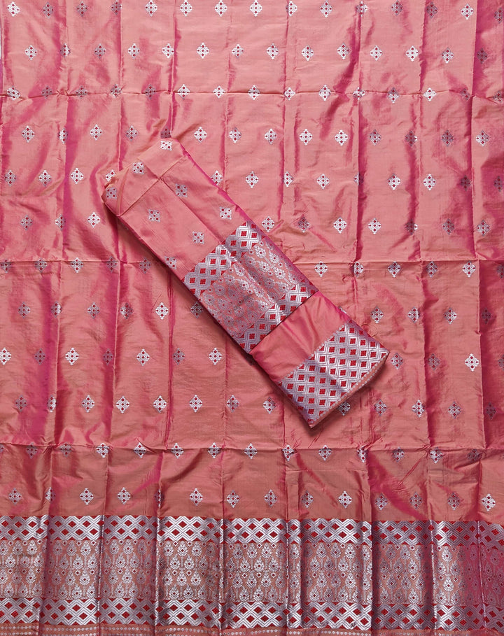Silver Jari Mix Set Mekhela Sador