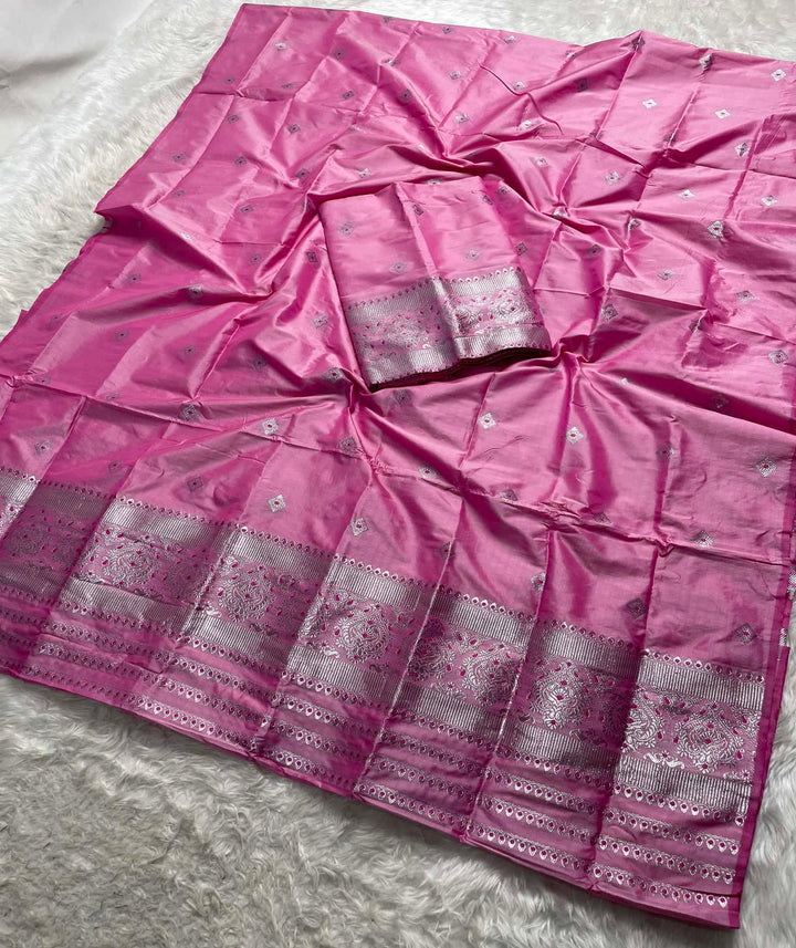 Silver Jari - Dhaga Mina - Mix Set Mekhela Sador