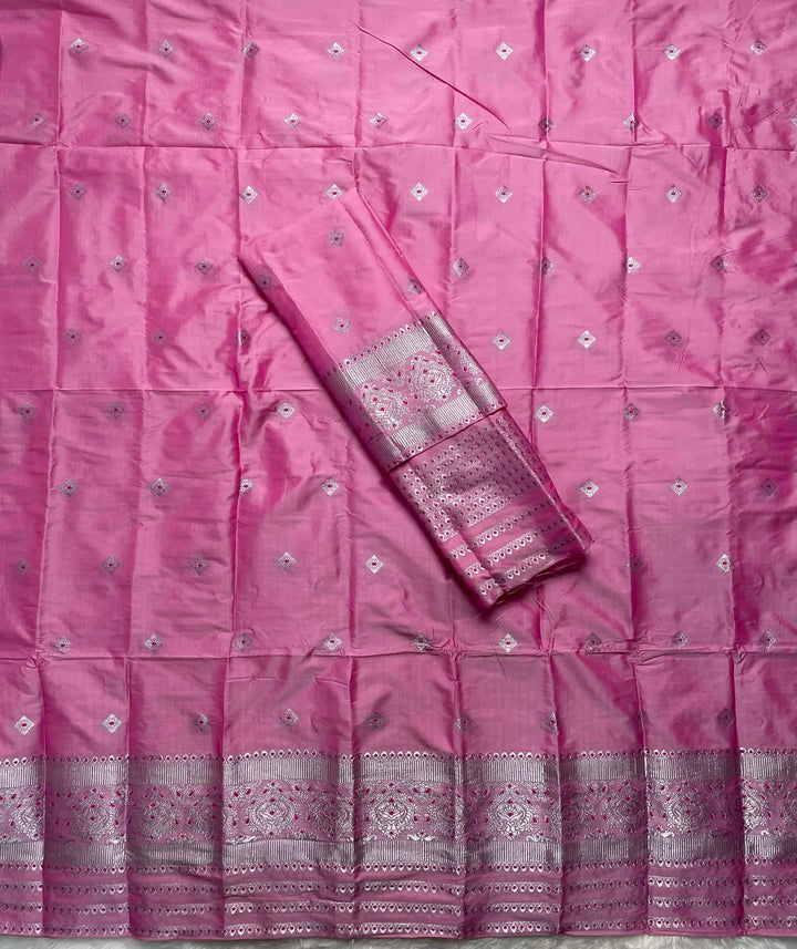 Silver Jari - Dhaga Mina - Mix Set Mekhela Sador