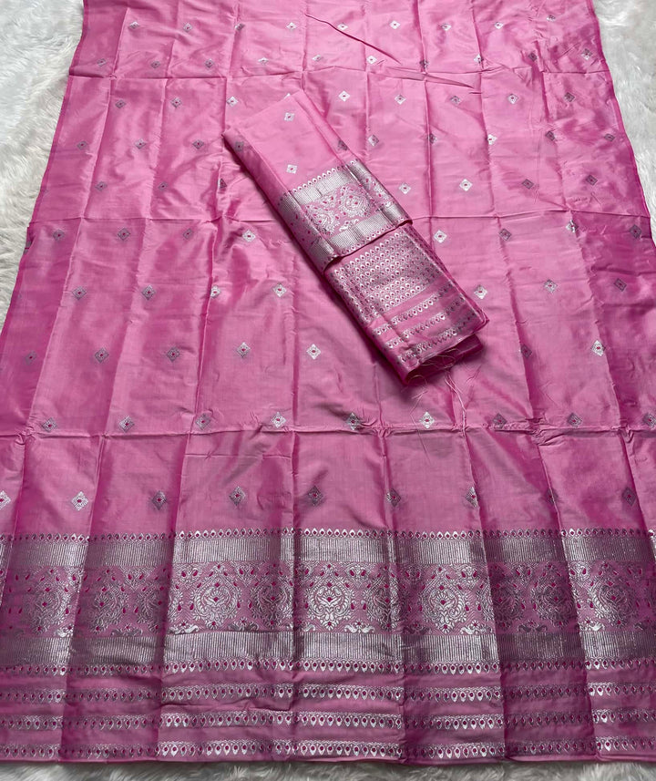 Silver Jari - Dhaga Mina - Mix Set Mekhela Sador