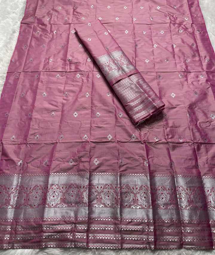 Silver Jari - Dhaga Mina - Mix Set Mekhela Sador