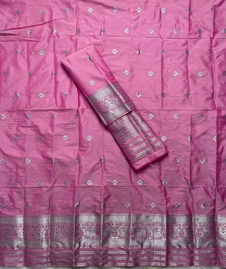 Silver Jari - Dhaga Mina - Mix Set Mekhela Sador