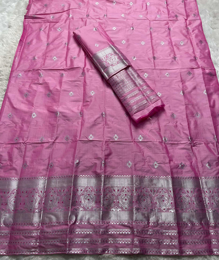 Silver Jari - Dhaga Mina - Mix Set Mekhela Sador