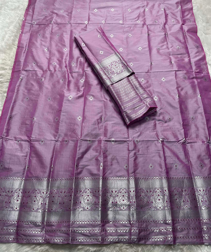 Silver Jari - Dhaga Mina - Mix Set Mekhela Sador